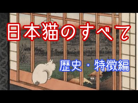 日本猫のすべて　～歴史・特徴編～