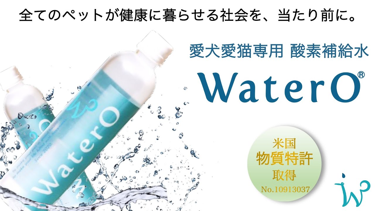 【初めての方へ】愛犬愛猫専用 酸素補給水 WaterO 紹介ムービー