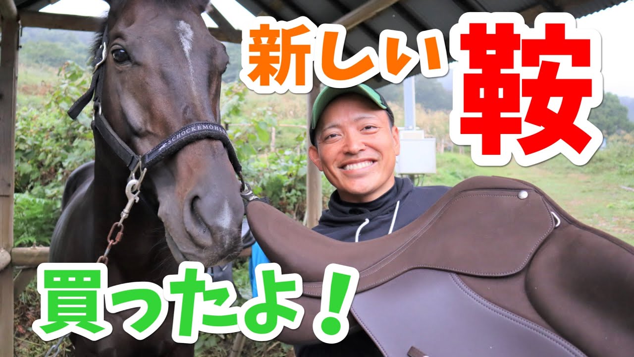 新しい鞍を購入！フィッティングして乗ってみたよ！