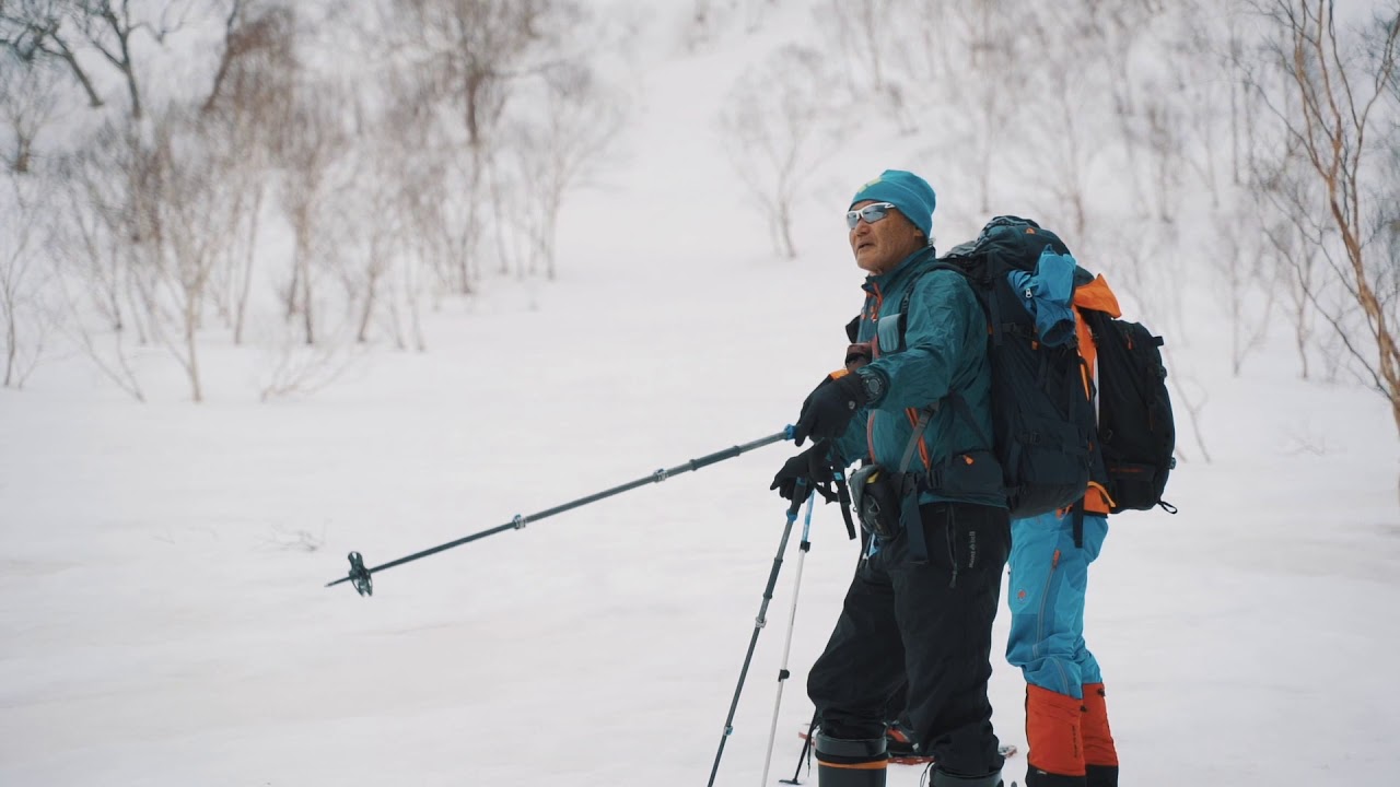 栂池　スノーシュー　栂池山荘より
