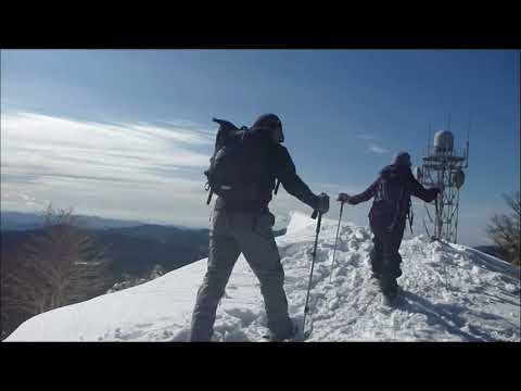 護摩壇・龍神岳・耳取山・千ノ時新春初スノーシュー2022.1.2