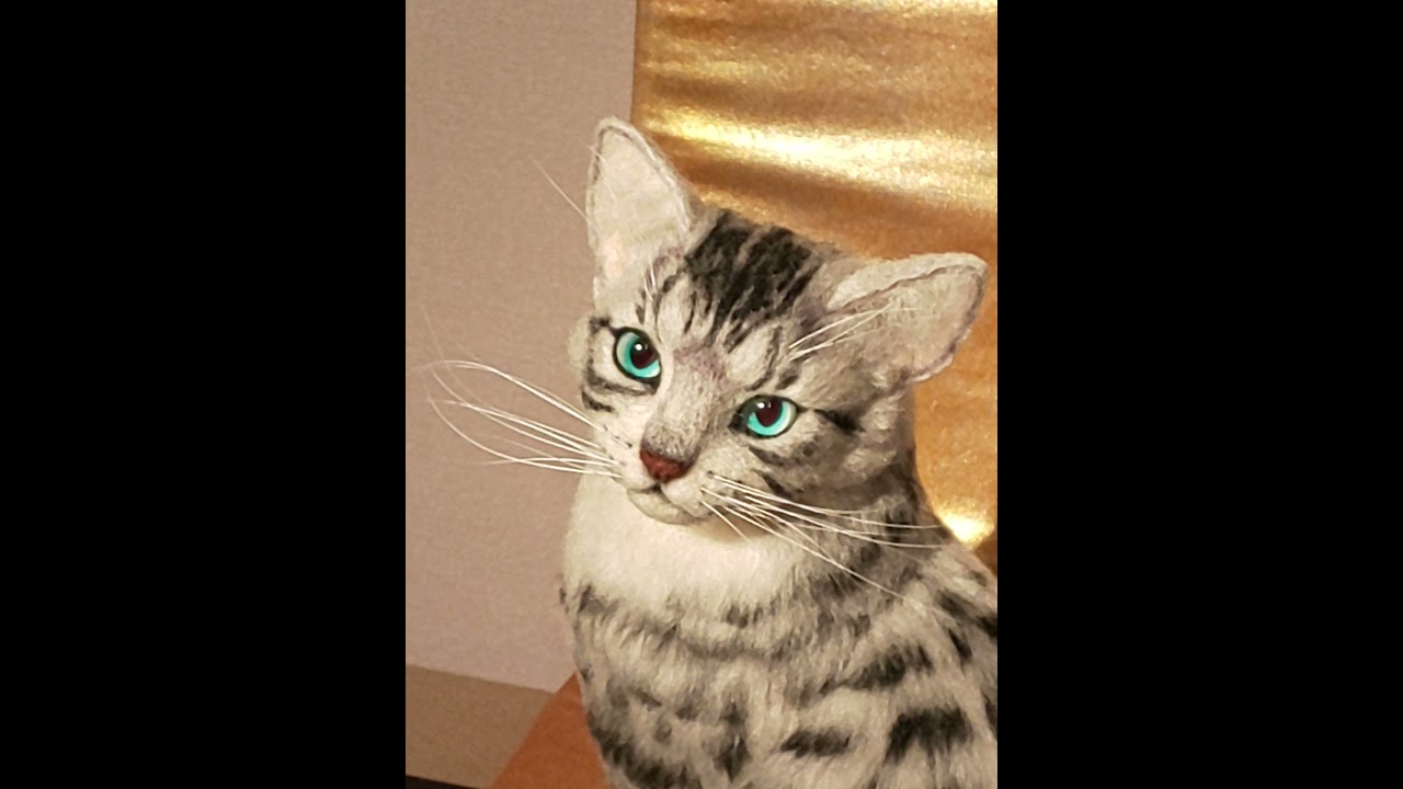 エジプシャンマウ　ティティ（羊毛フェルト）