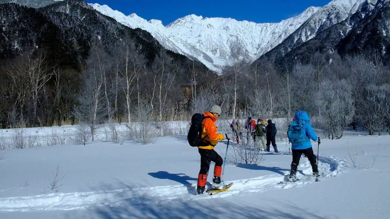 2019/1/4上高地スノーシュー