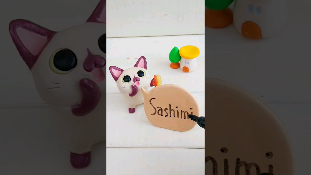 シャム猫、昔一緒に暮らしてたなー！Cat doll #shorts #ChatGPT #懐かしい