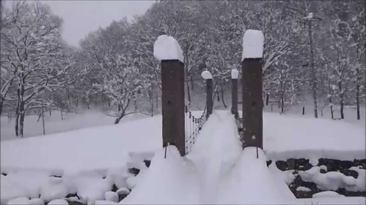スノーシュートレ2015冬の陣「雪の橋の向こうに何があるの？」