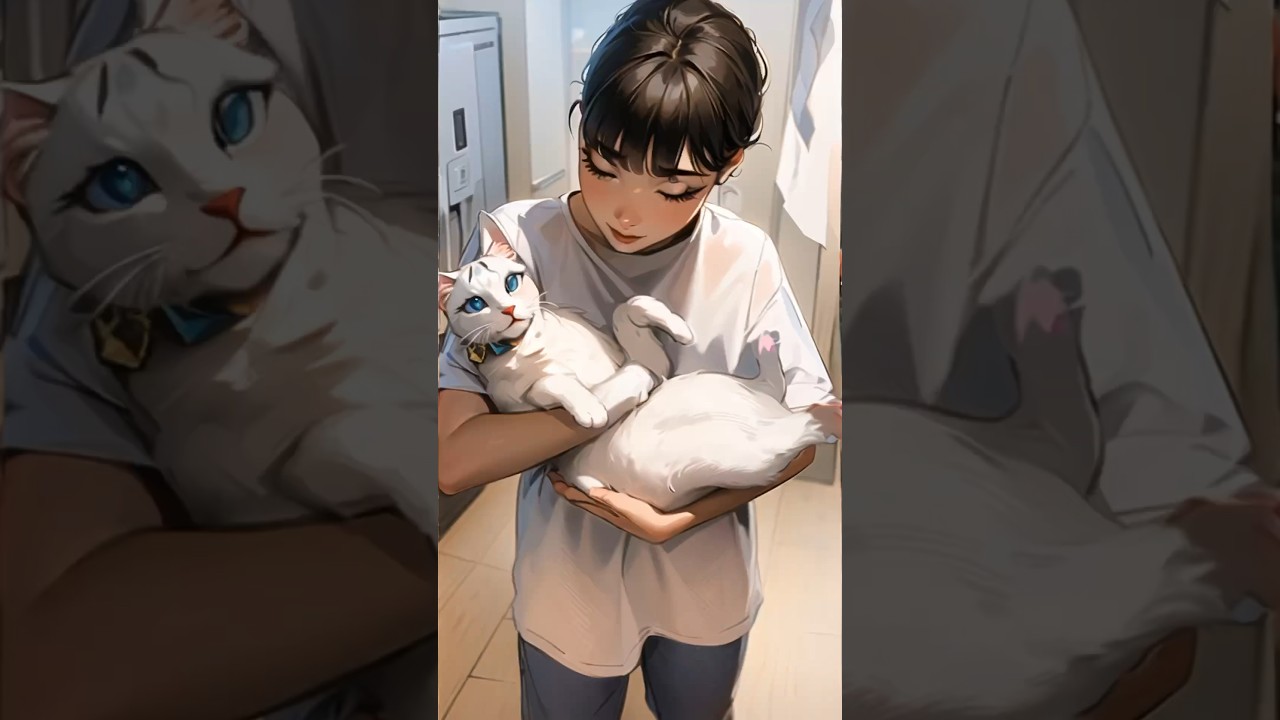 シンガプーラが白猫になっちゃった笑