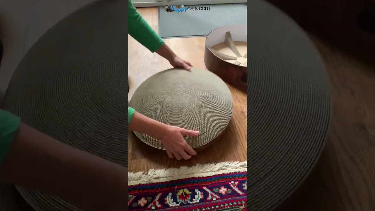 Necoichi Cat Scratcher Bowl: 2 Products in One