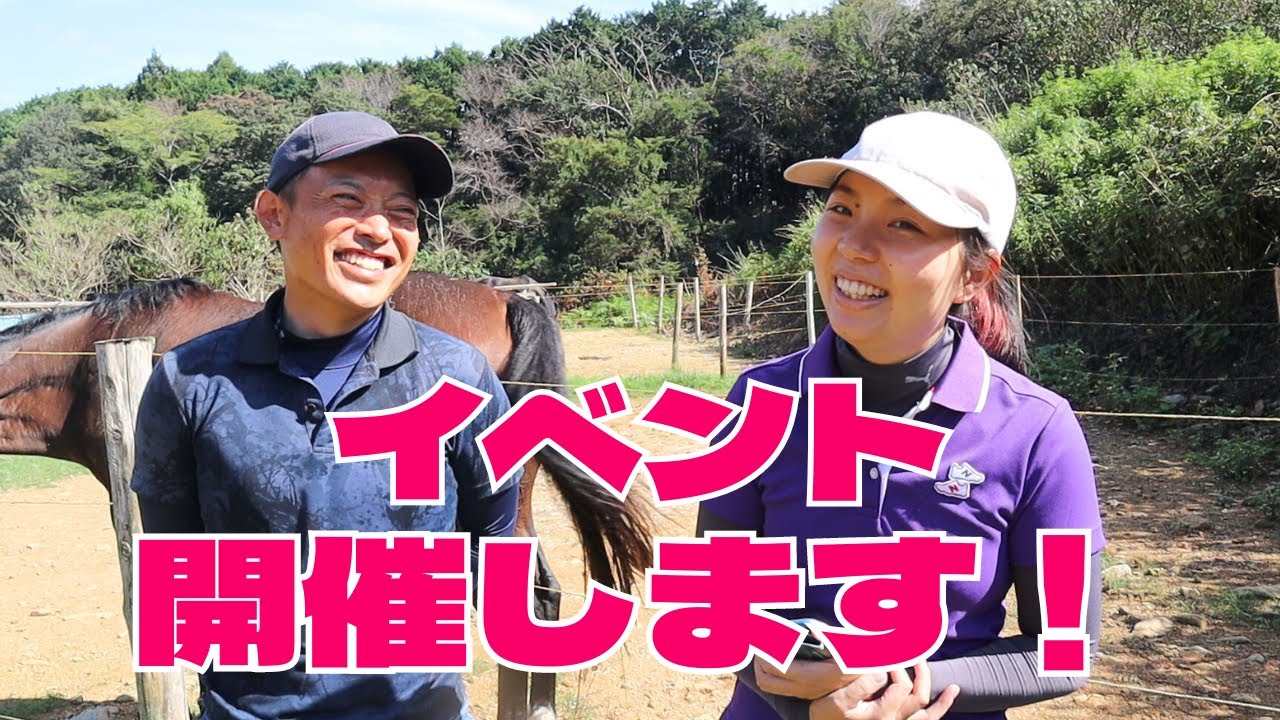 【告知】初めてイベントを開催します！「馬たちはどう動くか」11月3日(祝)