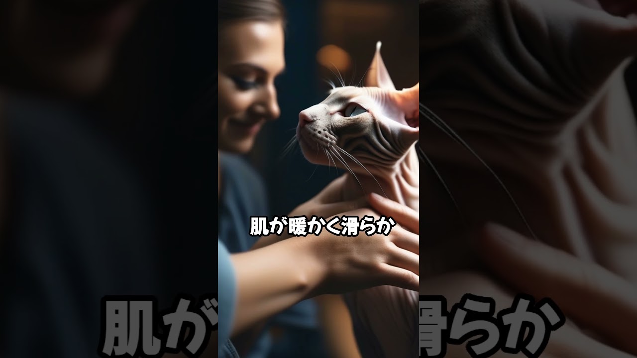人気の猫 魅力解剖！スフィンクス猫を飼うメリットベスト5 #shorts