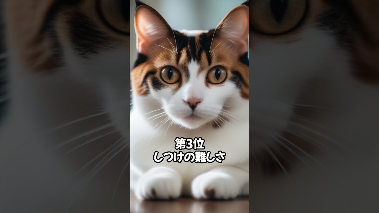 人気の猫 魅力解剖！ジャパニーズボブテイルを飼うデメリットベスト5 #shorts