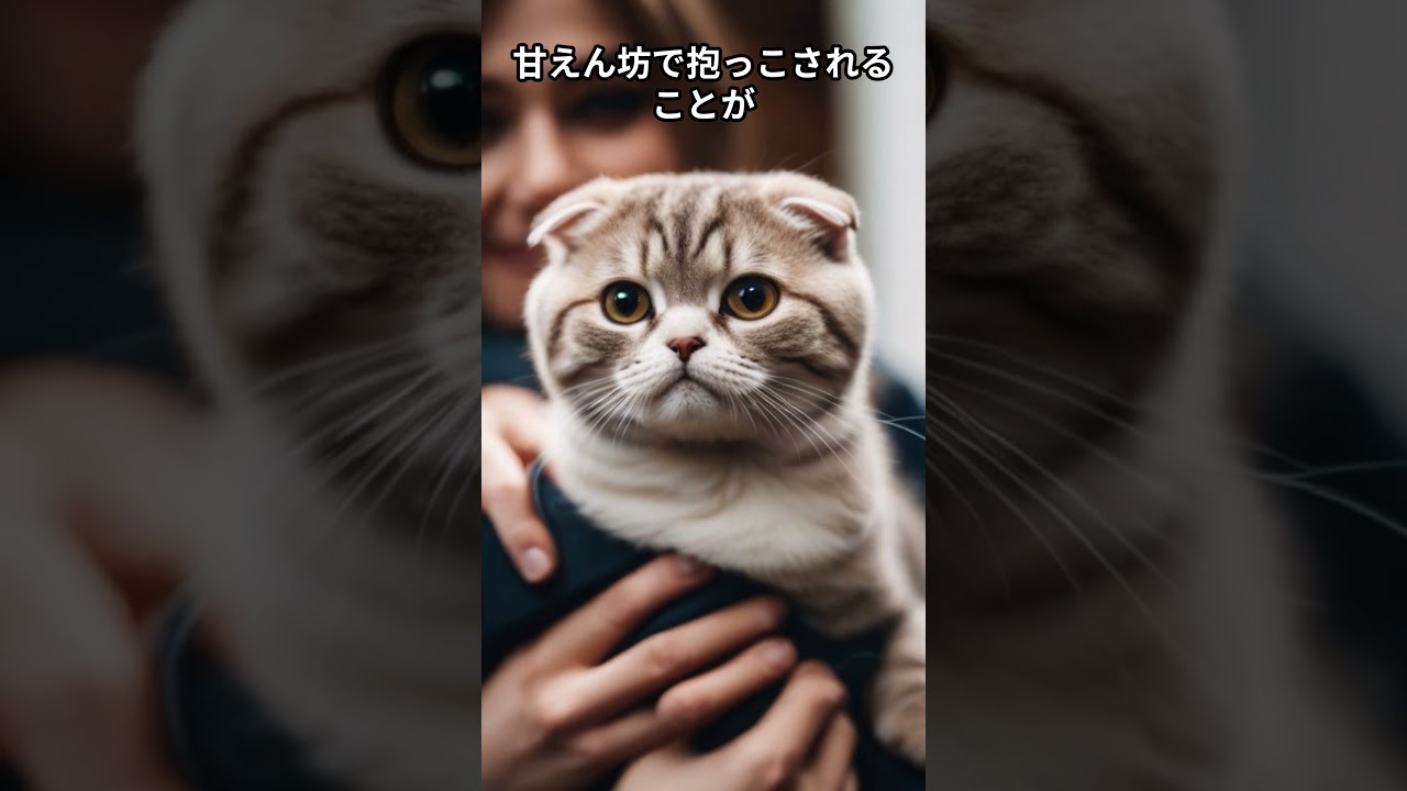 スコティッシュフォールドの性格と特徴4選！可愛すぎる猫の雑学#cat #未知なるキャット #catbehavior  #キャット #雑学 #catcare  #pettingcat #ねこ