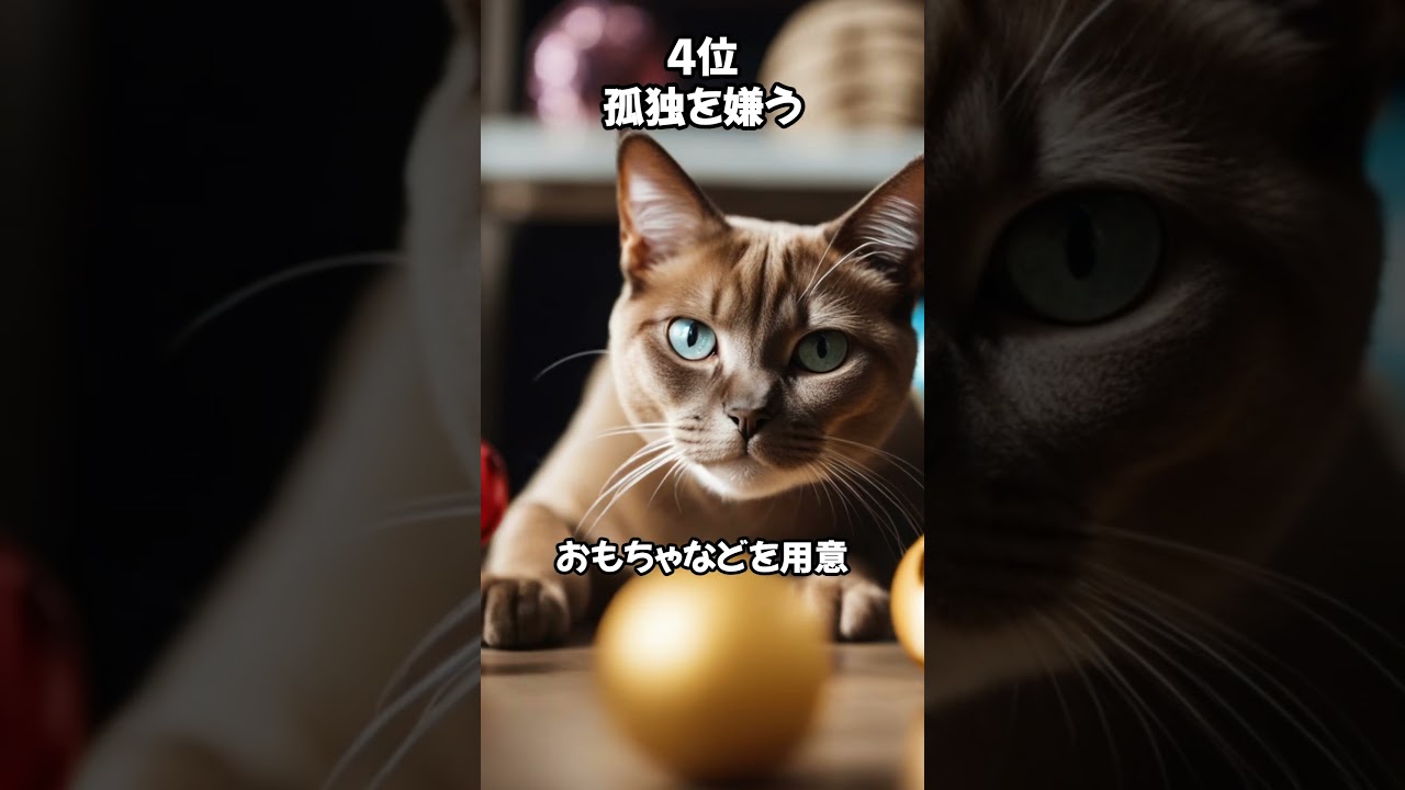 人気の猫 魅力解剖！バーミーズを飼うデメリットベスト5 #shorts
