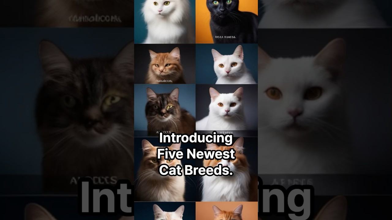 5 Newest Cats in the World #Cat #Cats #CatVideos