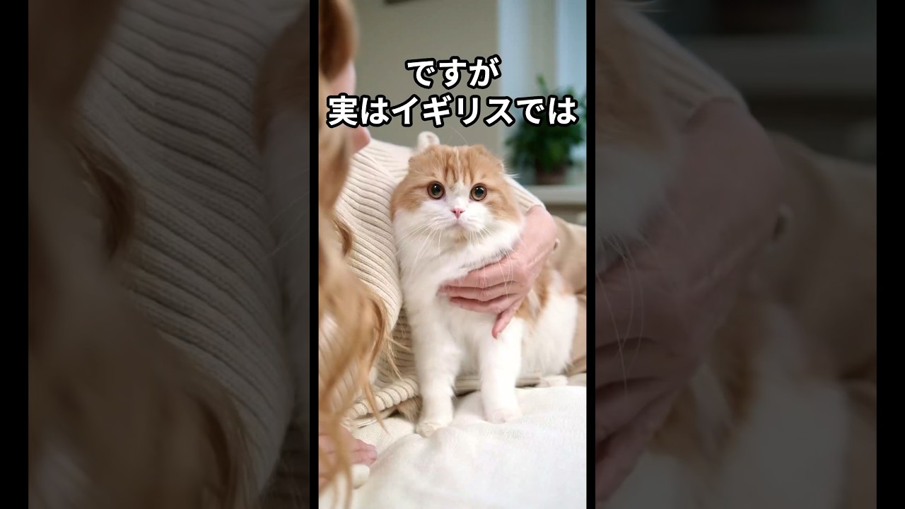 【驚愕】スコティッシュフォールドの悲しい秘密【猫の豆知識】#shorts #猫 #cat #ねこ #もちまる日記 #hikakin #hikakintv #猫動画 #豆知識 #猫の行動