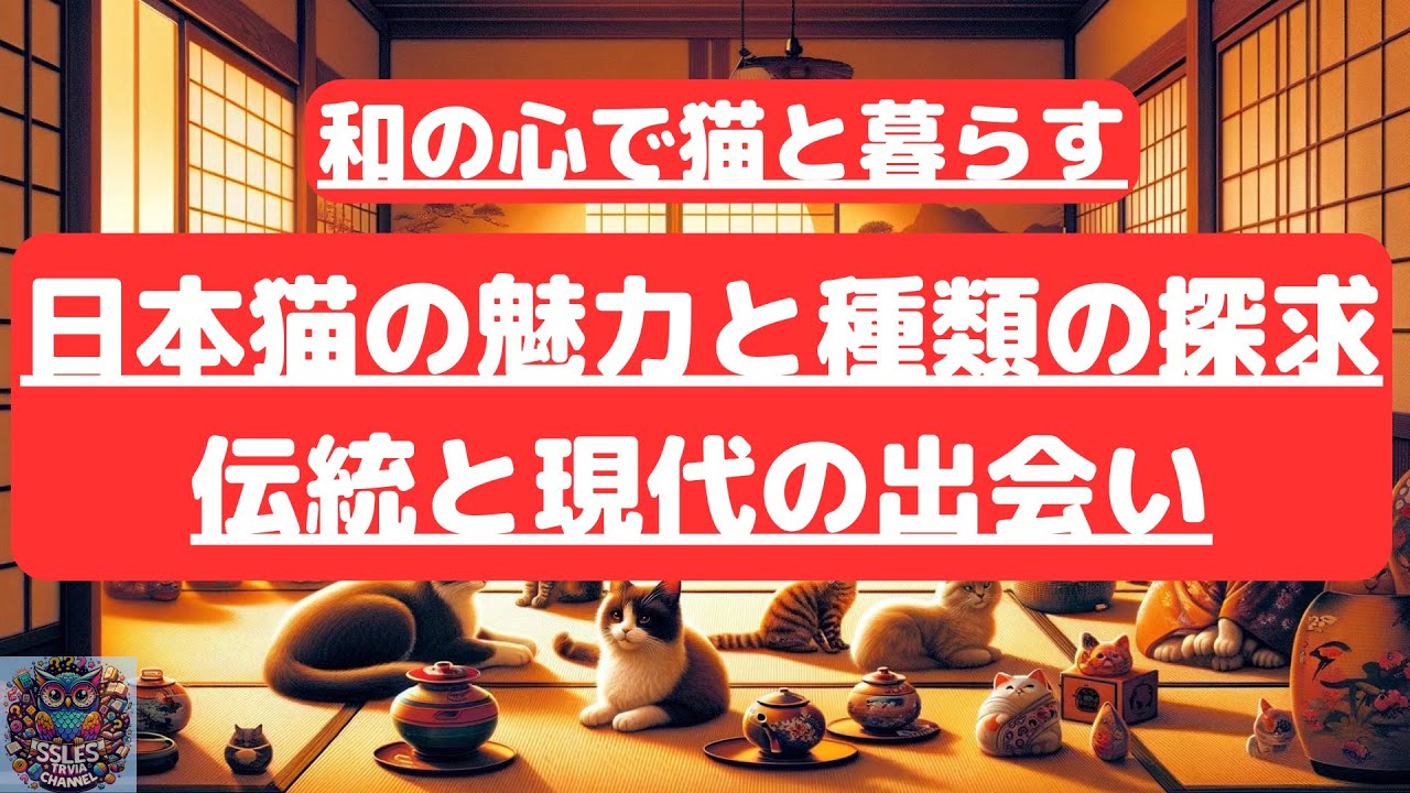 日本猫の魅力と種類の探求 - 伝統と現代の出会い