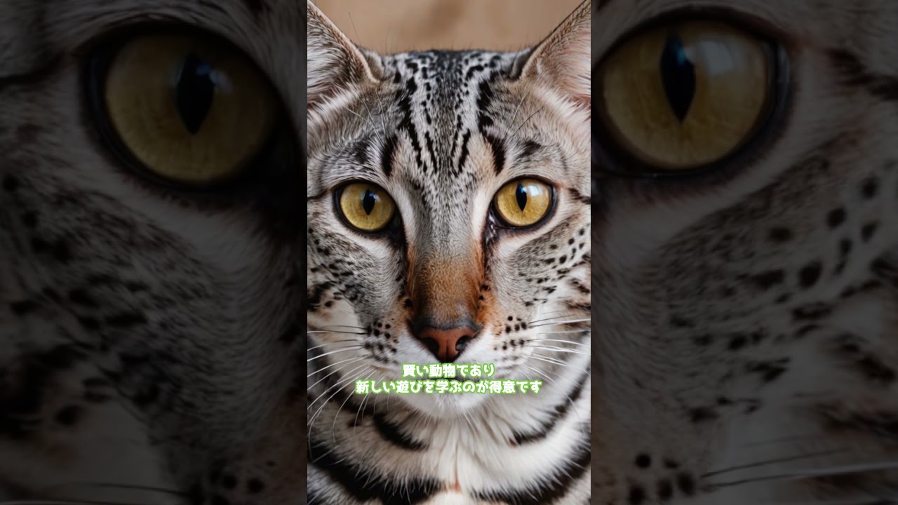 エジプシャンマウの雑学＃shorts #cat #未知なるキャット #ねこ #猫のいる暮らし #保護猫