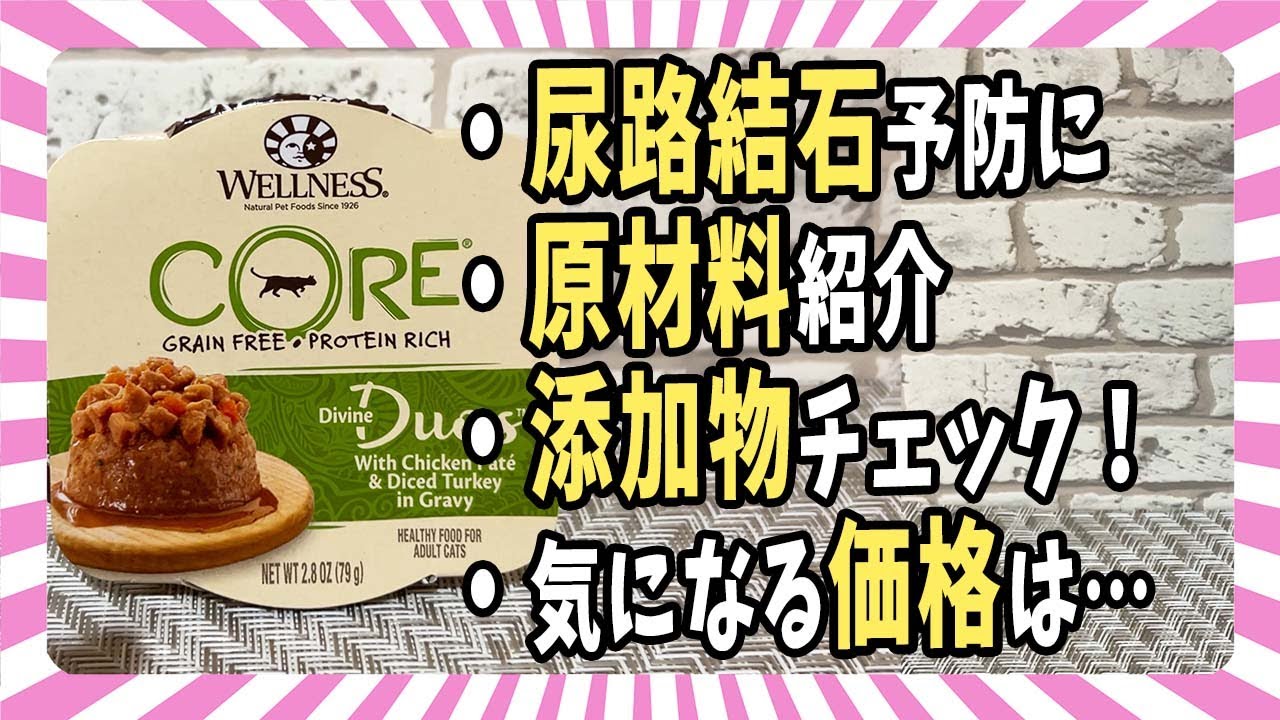 【ウェットフード紹介】「WELLNESS CORE(ウェルネス コア)総合栄養食」原材料・添加物・価格を評価【ベンガル/マンチカン/茶トラ】
