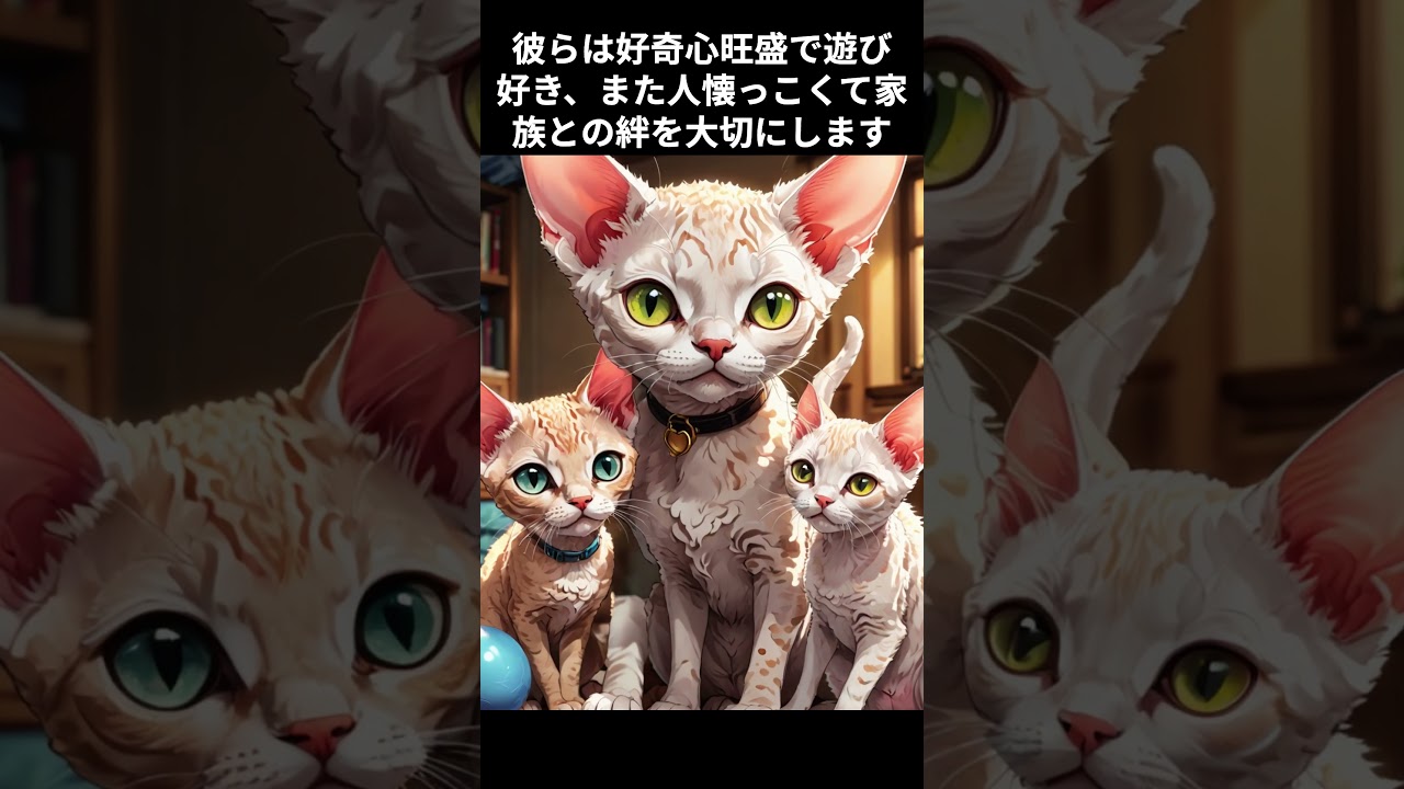 【デボンレックスの雑学】 #cat #1分雑学