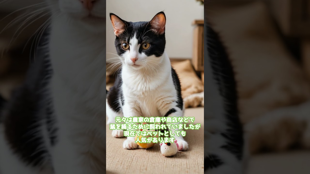 ジャパニーズボブテイルの雑学＃shorts #猫のいる暮らし #cat #キャット #猫のいる生活 #猫好きさんと繋がりたい