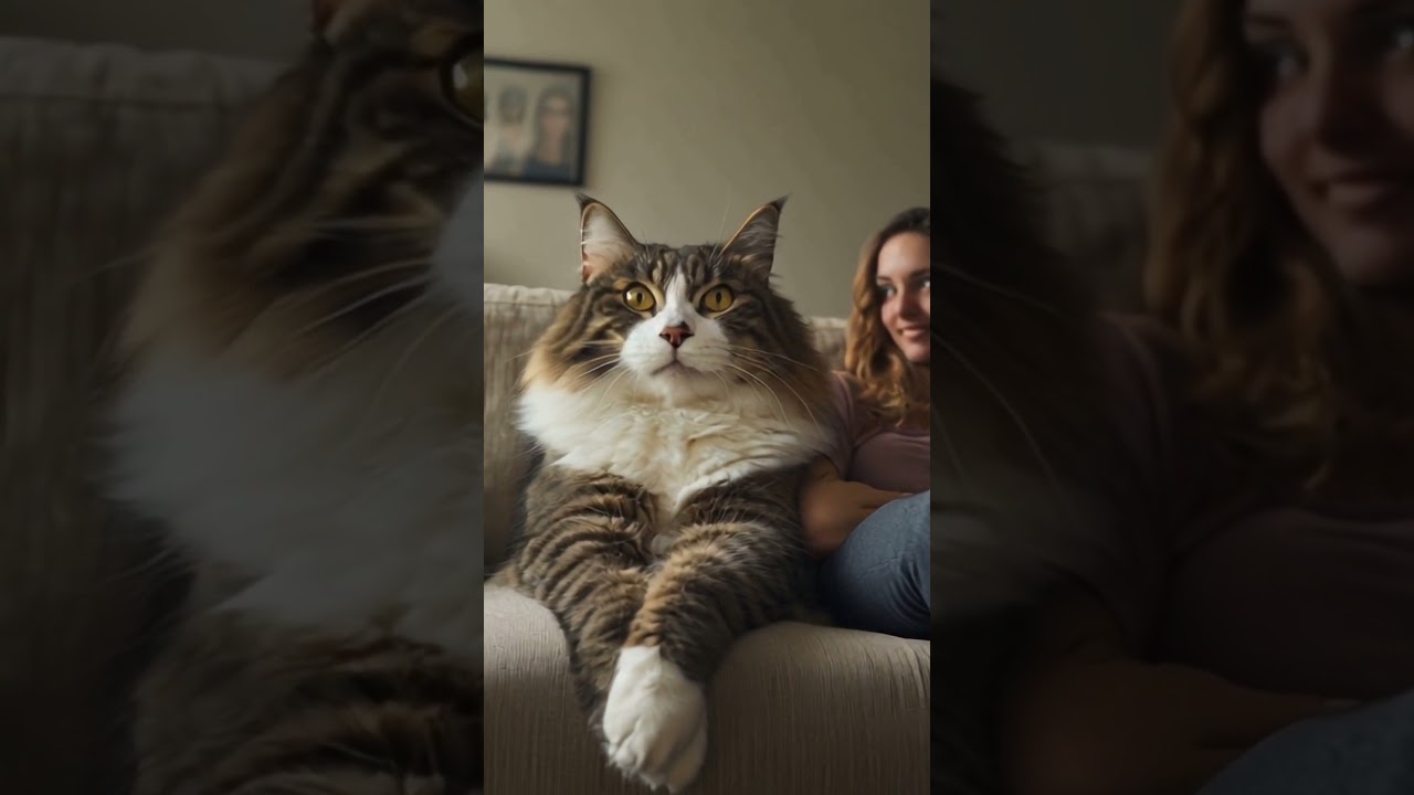 Worlds Biggest Cat? Giant 🐱 #shorts #cat #youtubeshorts
