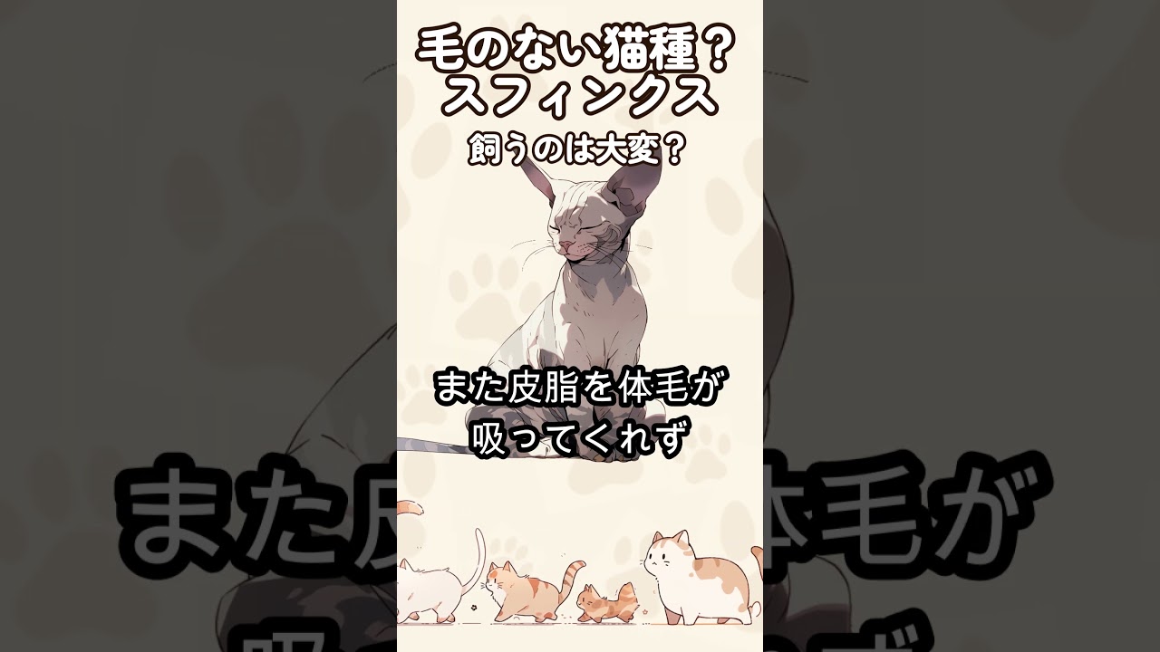 【他にはない魅力】無毛の猫種スフィンクスを飼ってみたい方へ