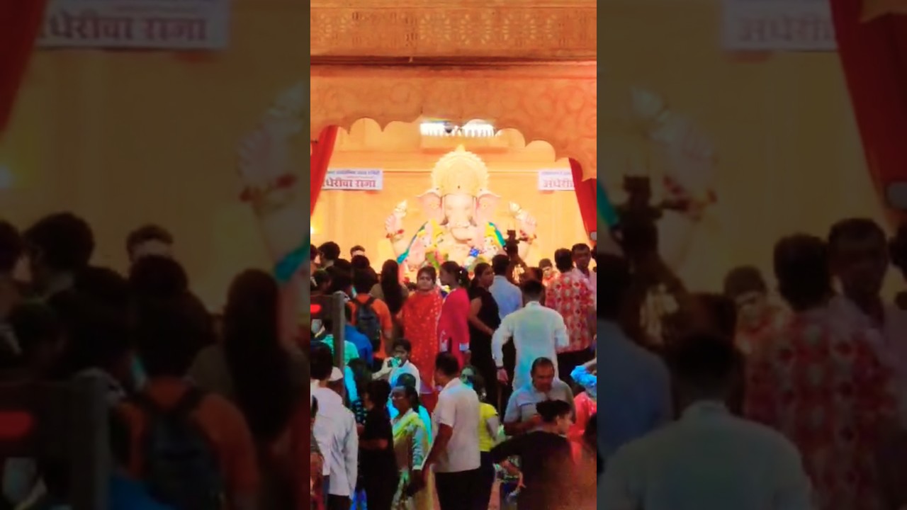 Ganpati Bappa Morya Mangal Murti Morya #ganpati #ganpatibappamorya #mumbai #shorts #lovemumbai