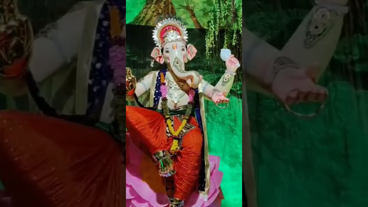 Eco-friendly bappa कागदाची मूर्ती २०२४ #mumbai #viralvideo #shortsvideo #ecofriendlyganapati