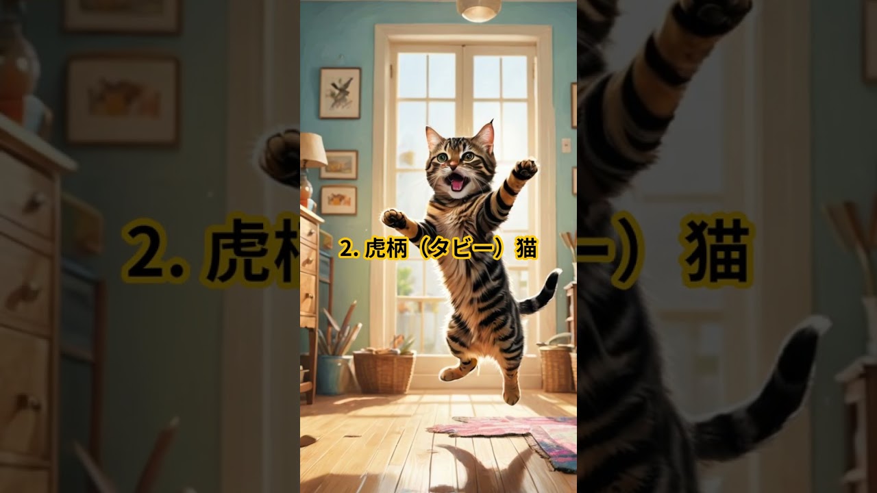 猫の毛色でわかる性格3選　#猫の性格 #猫の毛色 #猫好き #ペットライフ #愛猫との暮らし #猫好きな人と繋がりたい #猫動画