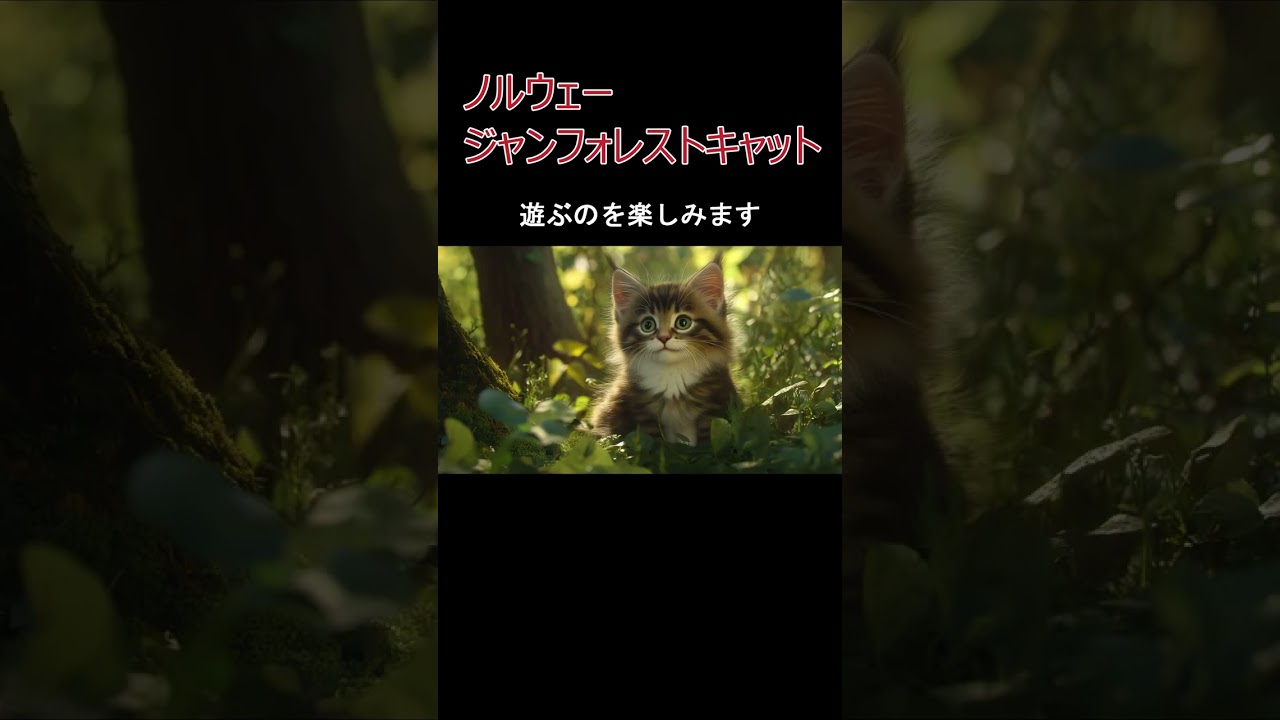 ネコの種類ノルウェージャンフォレストキャットの紹介