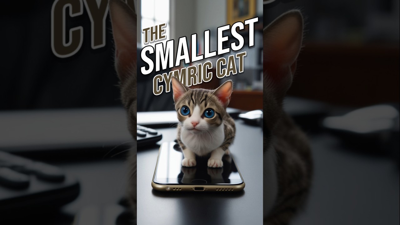 Tiny Cymric Cat: The Cutest Feline! #adorablepets #cutecats #cat #catlover