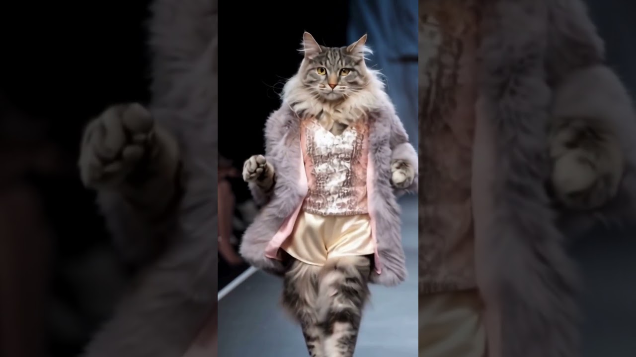 UCats on the Catwalk (Meow, meow, strut the catwalk)