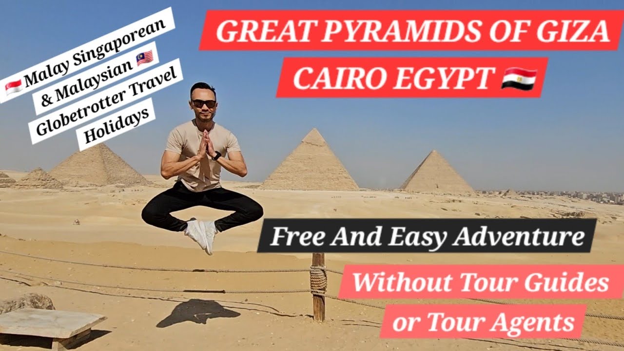 GIZA PYRAMIDS Cairo Egypt: We Were Warned About Scams But We Got Swarmed by Friendly Kids Instead! 