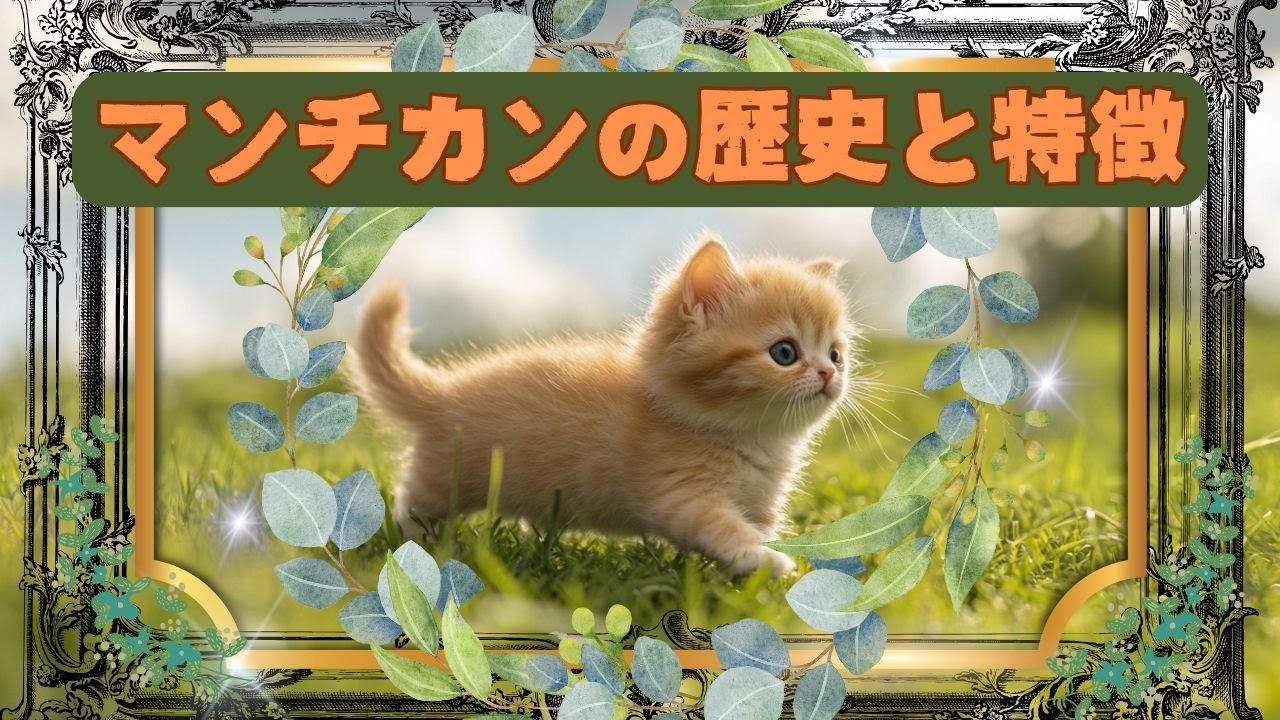 マンチカンの歴史と特徴。名前の由来