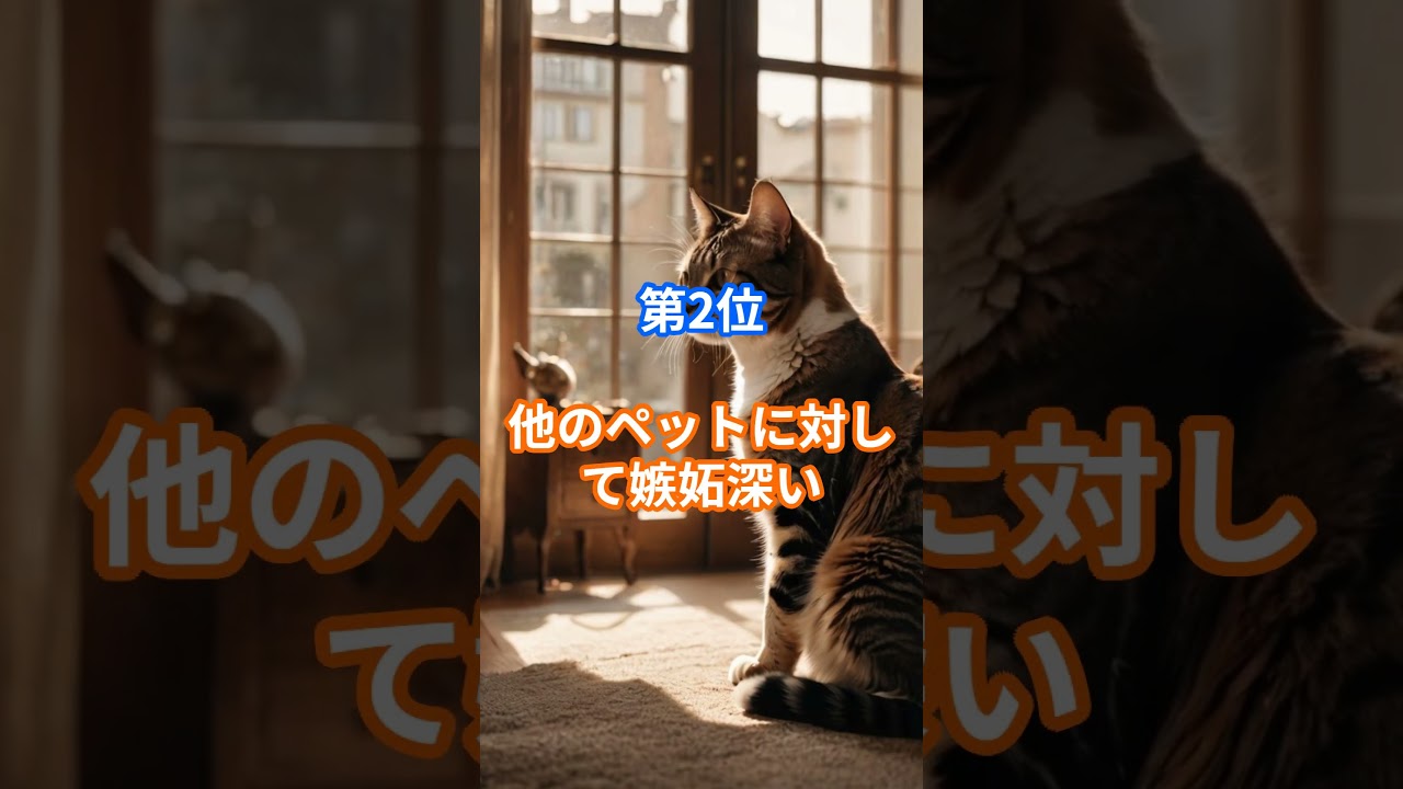 過剰に甘やかされて育った猫の特徴Top5 #shorts #猫の特徴 #猫の行動 #甘やかされた猫