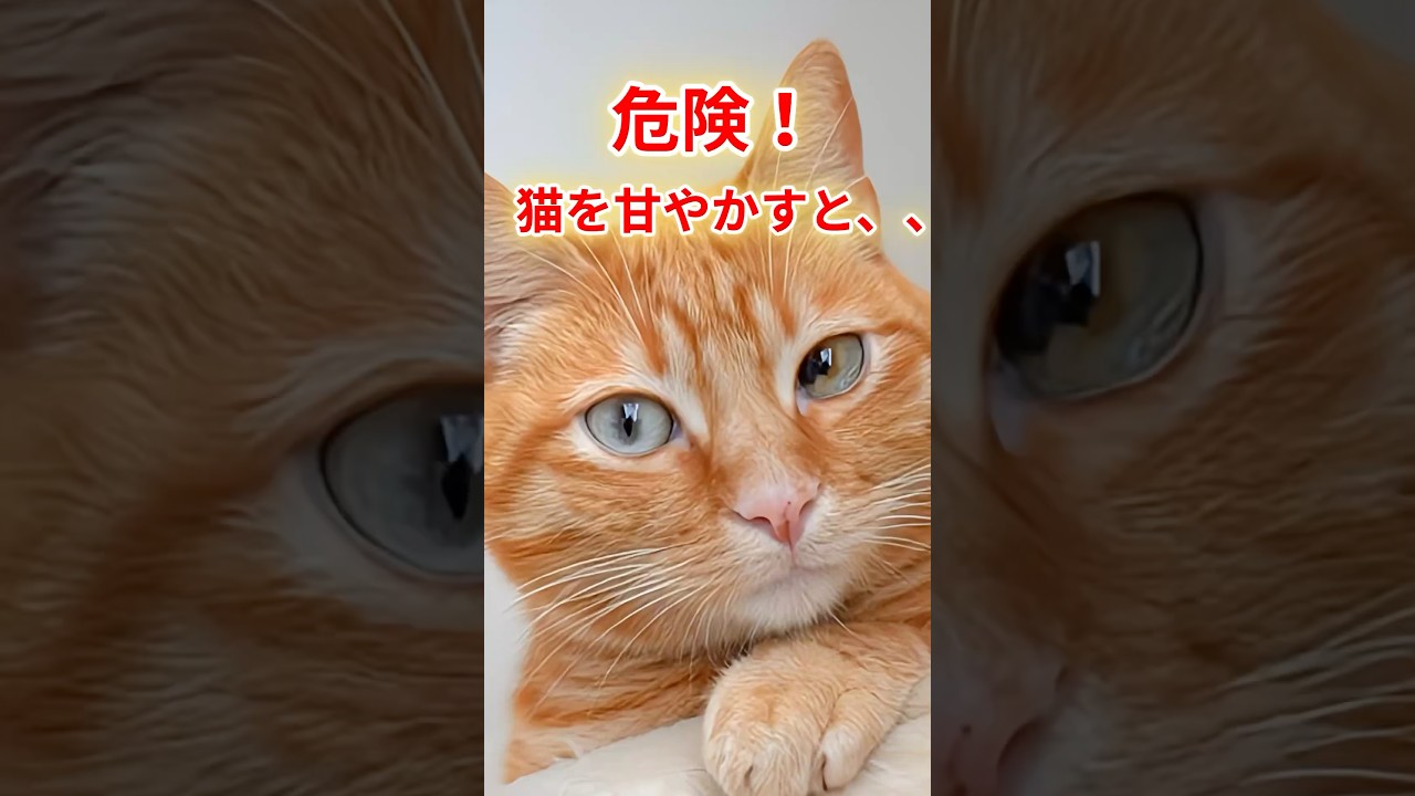 【危険】猫を甘やかすとこうなる7選！#shorts #猫 #ネコ #猫のいる暮らし #猫のいる生活 #猫動画 #ねこのいる生活