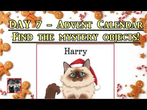 2024 Advent Calendar Day 7 - find the mystery objects!