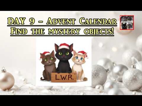 2024 Advent Calendar Day 9 - find the mystery objects!