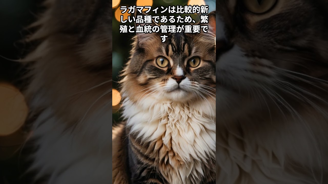 【ラガマフィンの雑学】 #cat #雑学  #ねこ