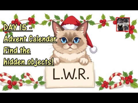 2024 Advent Calendar Day 15- find the hidden objects!