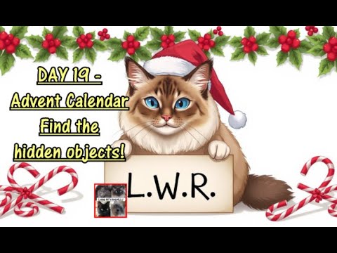 2024 Advent Calendar Day 19 - find the hidden objects!