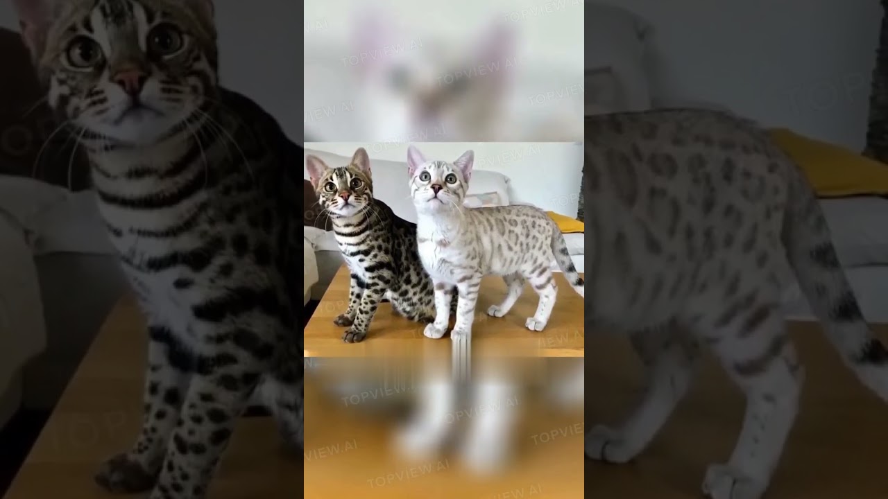 Is the Bengal cat wild like wild jungle cat? shorts #cat  #catlover #shortcat #cute #kittenslovers