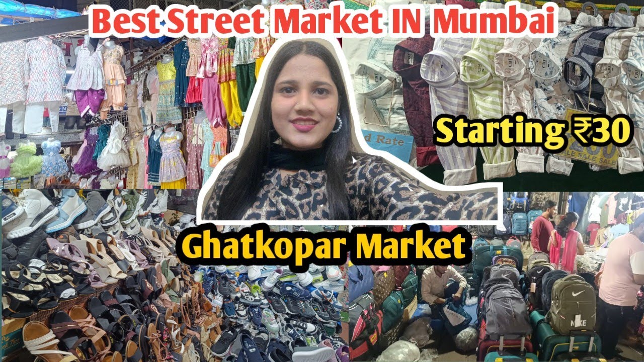 Ghatkopar Street Market | Cheapest Market In Mumbai | Sunday Market