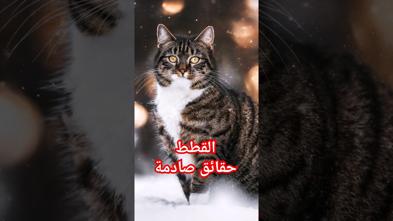 القطط حقائق صادمة #عالم #الحيوانات #الحيوانات_البرية #معلومات #الطبيعة #shorts