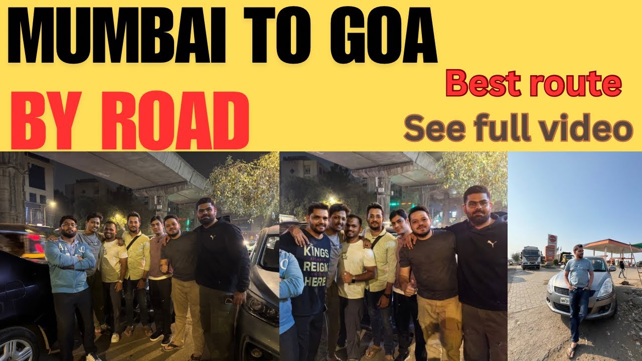 MUMBAI TO GOA BY ROAD VIA PUNE - KARAD