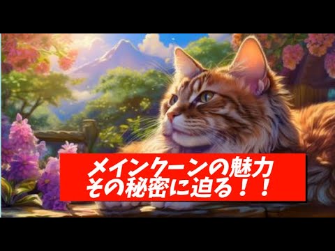 メインクーンのすべてが分かる！優しくて賢い大型猫の魅力