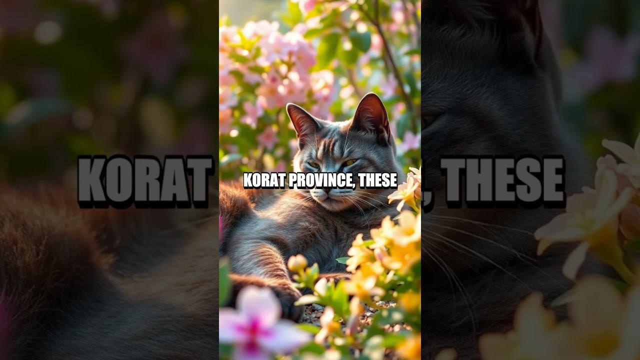 The Adventurous Korat: Silver-Coated Good Luck Charm