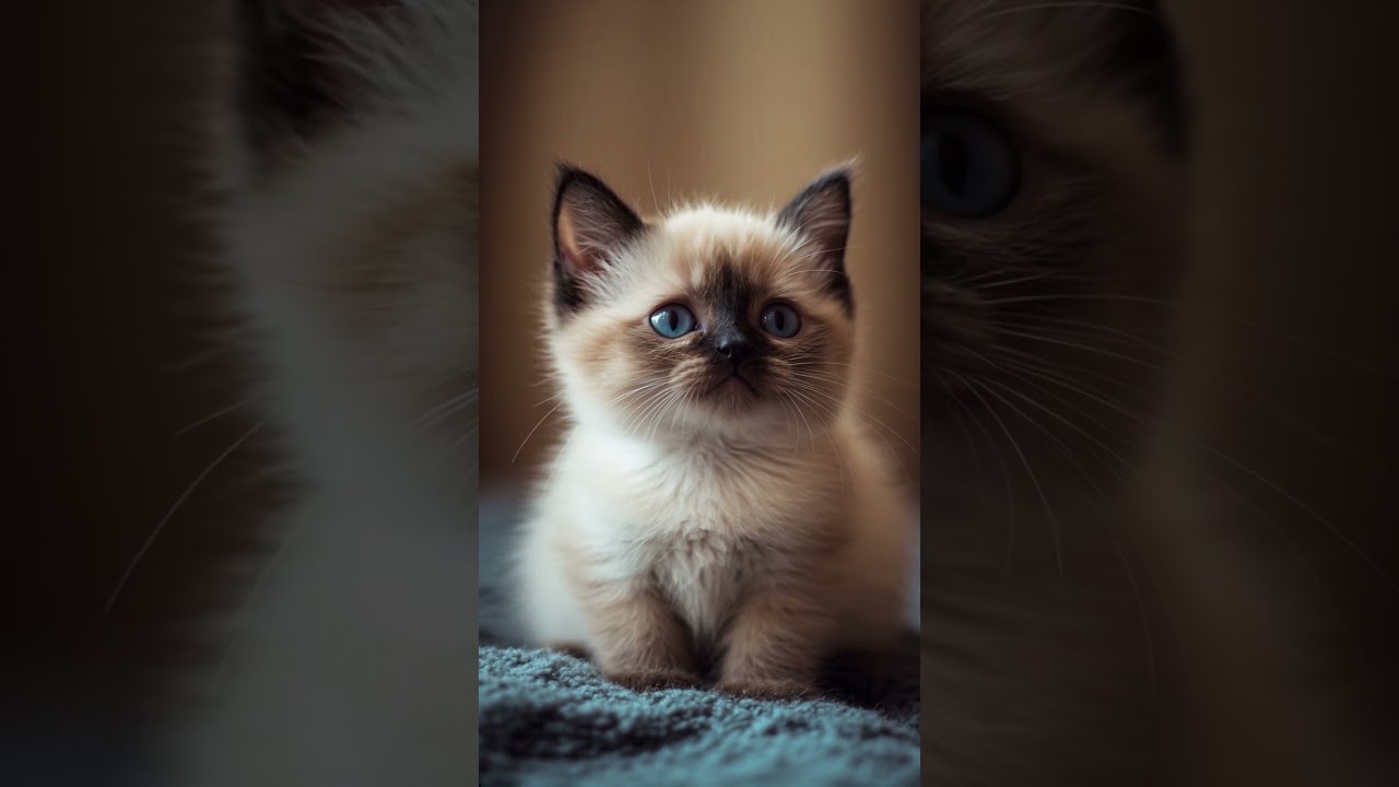 #cute #Siamese #cat #aigenerated