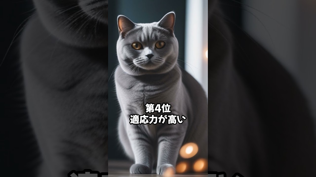 人気の猫 魅力解剖！ブリティッシュショートヘアを飼うメリットベスト5 #shorts