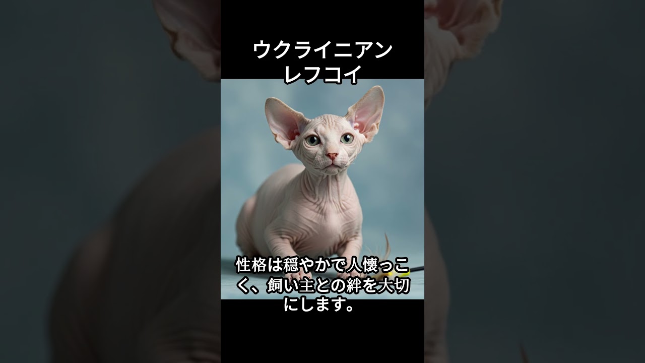 ウクラニアンレフコイのかわいい生態、雑学【猫】#cat#catshortsvideo #ねこ#ネコ#猫#かわいい#雑学#豆知識#解説