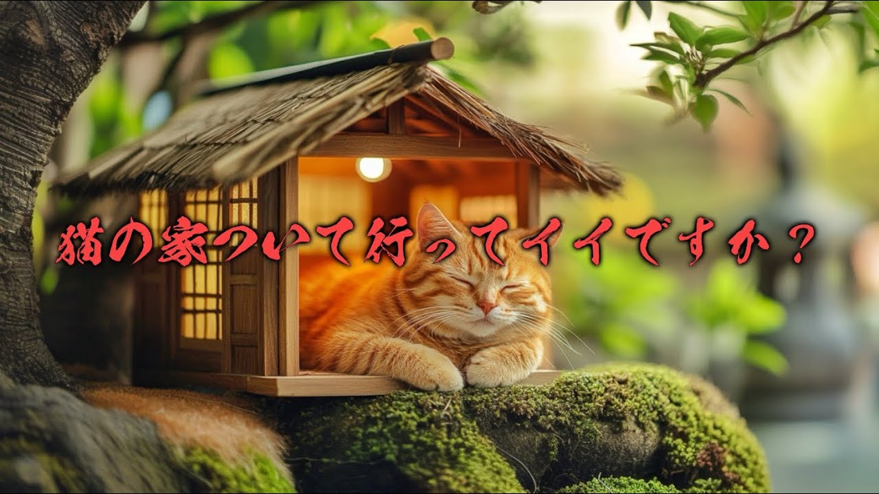 猫の家ついて行ってイイですか？